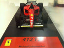 fujimi resin tsm11fj011 ferrari 412 t2 f1 michael schumacher test car new boxed