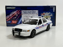 2008 Ford Crown Victoria Interceptor Detroit Police Hot Pursuit 1:24 Greenlight 85563