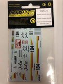 mitoos m951.4 panda jules decal  1:32 scale