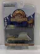 1984 gmc sierra chase model great outdoors series 1:64 greenlight 38010c