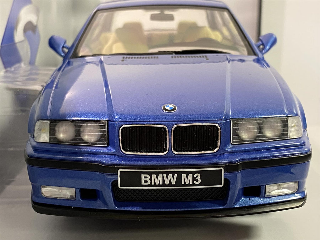 BMW M3 E36 Coupe 1990 Blue 1:18 Solido 1803901 – Mcslots