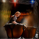 queen roger taylor  hand cast hand painted limited edition 1:9 scale knucklebonz