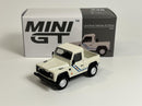 Land Rover Defender 90 Pick Up White 1:64 Scale Mini GT MGT00338L
