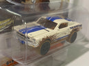 1966 shelby gt-350  wimbledon white stripes 1:64 johnny lightning jlsf019b