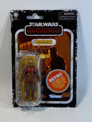 the armorer the mandalorian star wars 3.75 inch retro kenner hasbro f4458