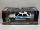 2011 ford crown victoria nypd police car 1:24 scale greenlight 85513