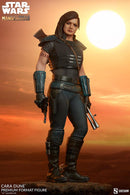 cara dune the mandalorian premium format figure 1:4 scale sideshow ss300789