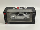Nissan GT R34 V Spec II Silver RHD 1:32 Light & Sound Tayumo 32115012