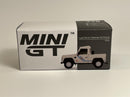 Land Rover Defender 90 Pick Up White 1:64 Scale Mini GT MGT00338L