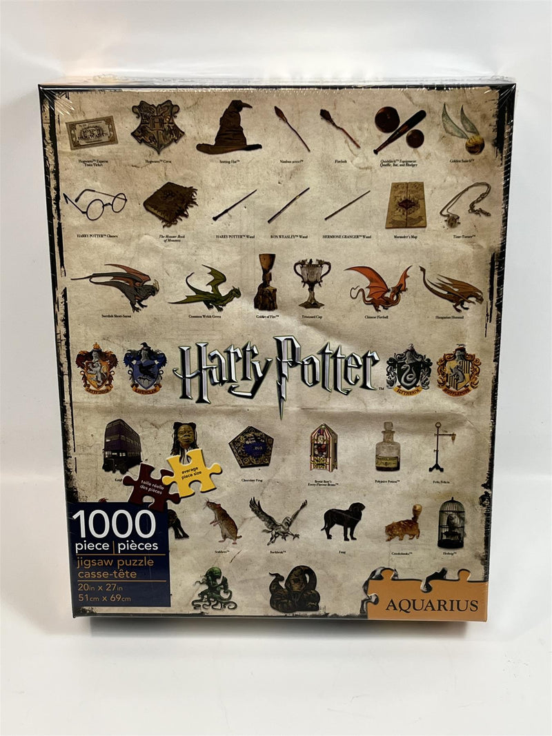 Harry Potter The Magic of Wizarding World 1000 Piece Jigsaw Puzzle 20 Inch x 27 Inch