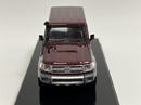 2014 toyota land cruiser 76 merlot red rhd 1:64 paragon 65313