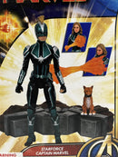 starforce captain marvel 7 inch pvc diorama figure marvel select 192554