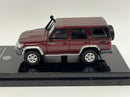 2014 toyota land cruiser 76 merlot red rhd 1:64 paragon 65313