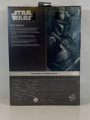 paz vizsla the mandalorian carbonized 6 inch figure hasbro f2879