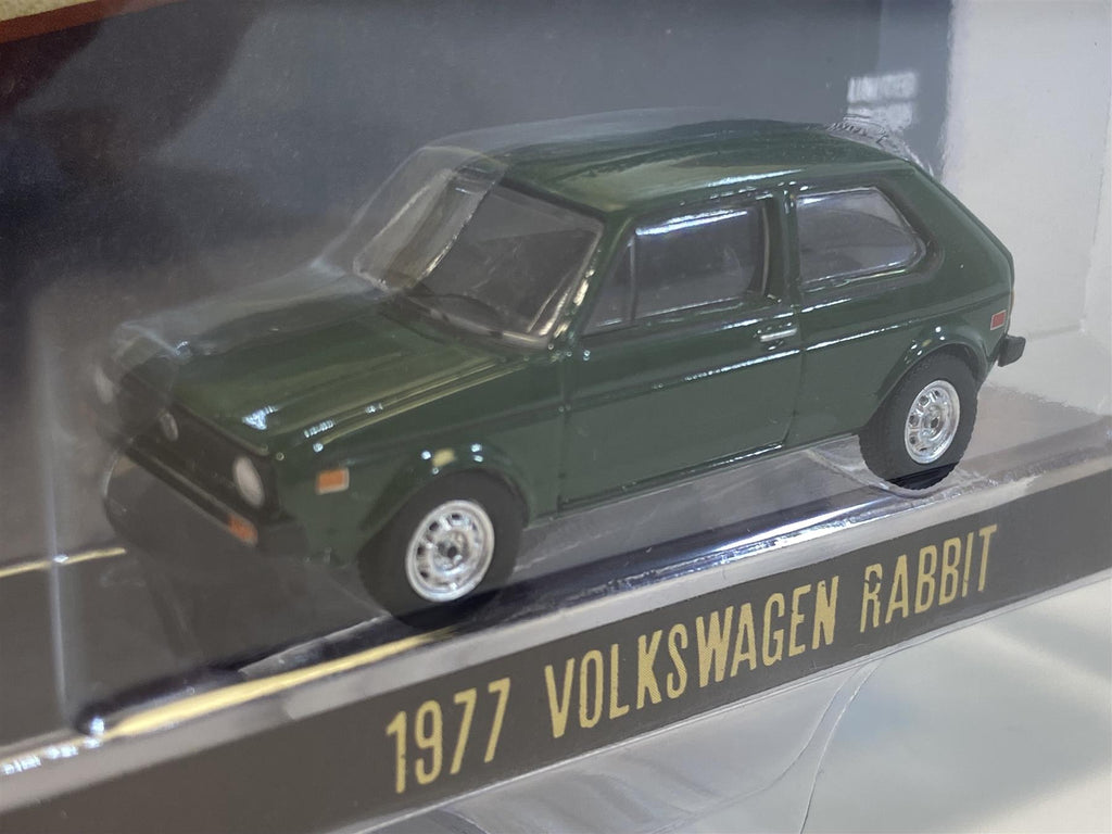 Diecast Volkswagen Rabbit 1977 vintage cars Greenlight 1/64 – Motors  Miniatures