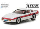 the a team face 1984 chevrolet corvette c4 1:43 scale greenlight 86517