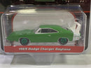 chase model 1969 dodge charger daytona green 1:64 scale greenlight 37240b