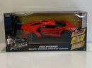 fast and furious lykan hypersport red r/c 1:16 scale jada 98546