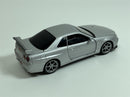 Nissan GT R34 V Spec II Silver RHD 1:32 Light & Sound Tayumo 32115012