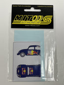 mitoos m956.4 rb vw beetle waterslide decals 1:32 scale