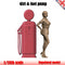 Girl & Gas Pump Unpainted Figure 1:18 Scale Wasp