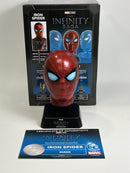 Iron Spider Mask The Infinity Saga Avengers 18cm Polyresin Prop on Stand