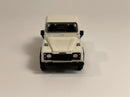 Land Rover Defender 90 Pick Up White 1:64 Scale Mini GT MGT00338R