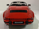 1989 porsche 911 targa speedster red 1:18 scale kk scale 180451