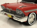 christine 1958 plymouth fury blacked out windows 1:24 greenlight 84082