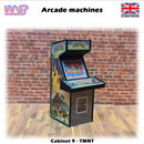 arcade machine tmnt 1:32 track side scenery pub bar game retro wasp