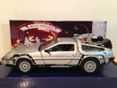 back to the future 2 delorean 1:24 scale welly 22441w new