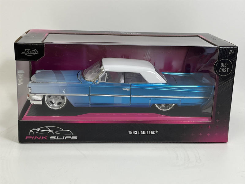 Cadillac 1963 Pink Slips 1:24 Scale Jada 253293009