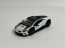 Lamborghini Huracan Sterrato Bianco Asopo RHD 1:64 Scale Mini GT MGT00763R