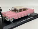 Elvis Presley 1955 Cadillac Fleetwood S 60 and Figure 1:43 Greenlight 86436