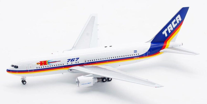 TACA Boeing 767-2S1 N767TA With Stand 1:200 Scale Inflight200 IF762TA0923