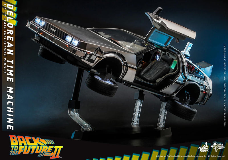 Back To The Future DeLorean Time Machine 1:6 Scale Hot Toys 910430