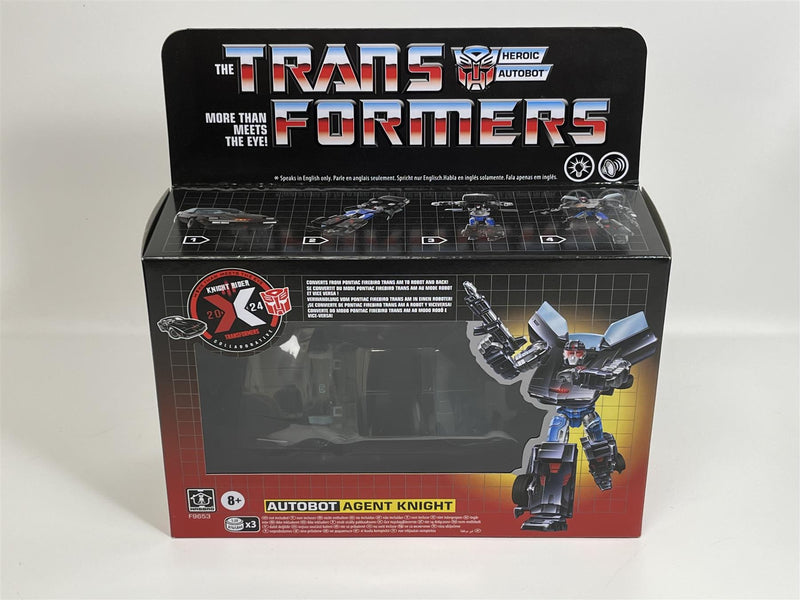 Transformers Heroic Autobot Knight Rider Agent Knight Light and Sound Hasbro F9653