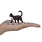 Cat Pet Toy Black White Toy Figure 7 cm Length Approx Mojo Fun 387200