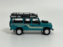 Land Rover Defender 110 1985 County Station Wagon Green LHD 1:64 Mini GT MGT00590L