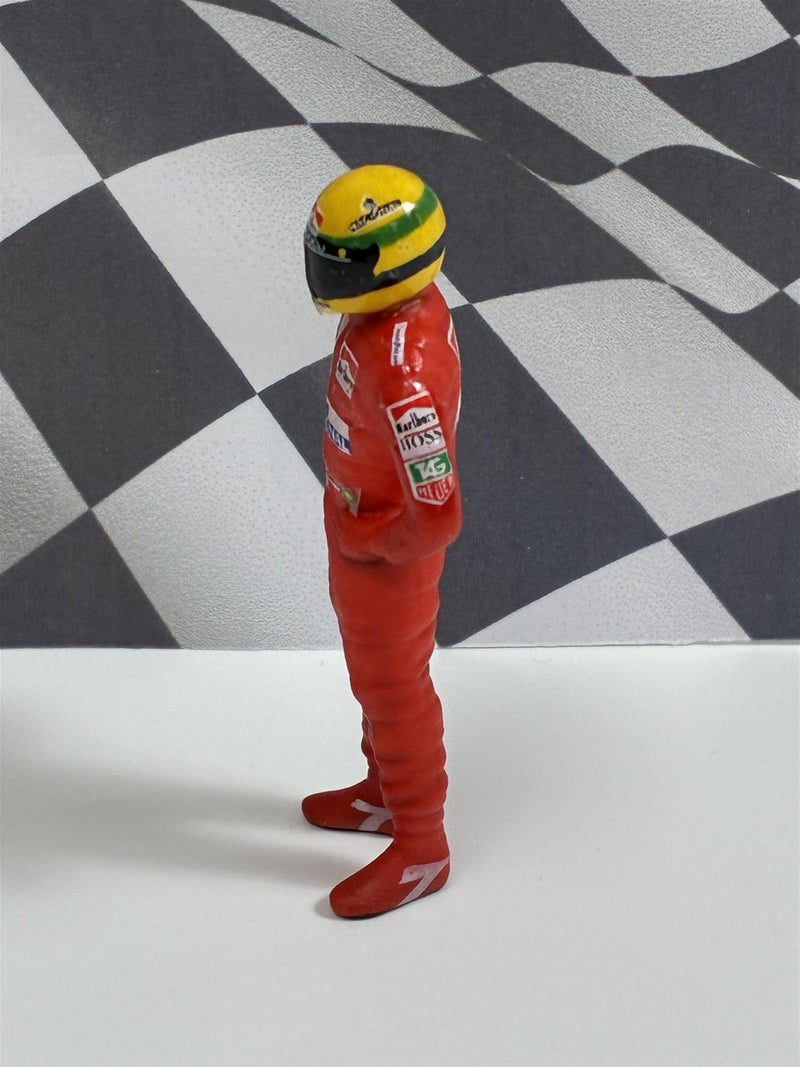 Ayrton Senna McLaren Metal Figure 1:43 Scale Cartrix CT050A