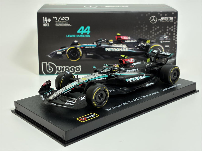 Lewis Hamilton #44 Mercedes#AMG F1 W15 E Performance 1:43 Bburago 38209H