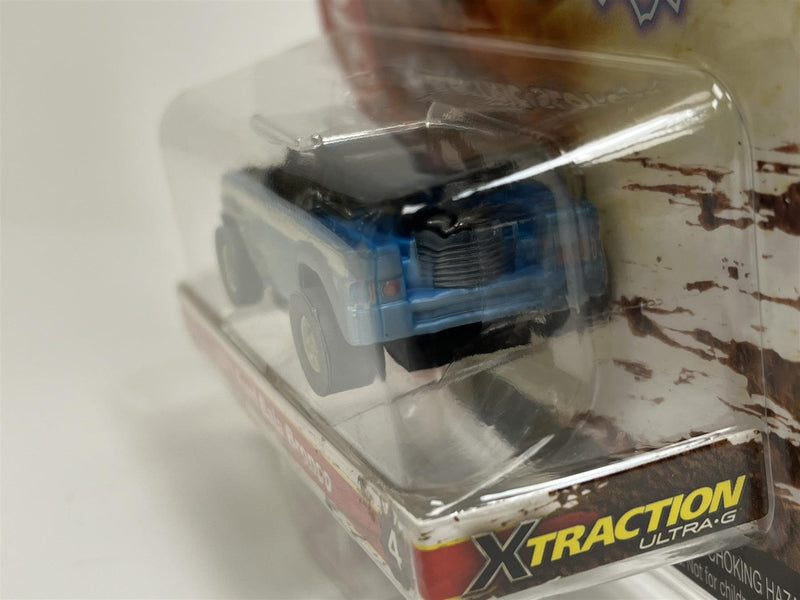 1971 Ford Baja Bronco Blue X Traction Off Road HO Scale Auto World SC375-4