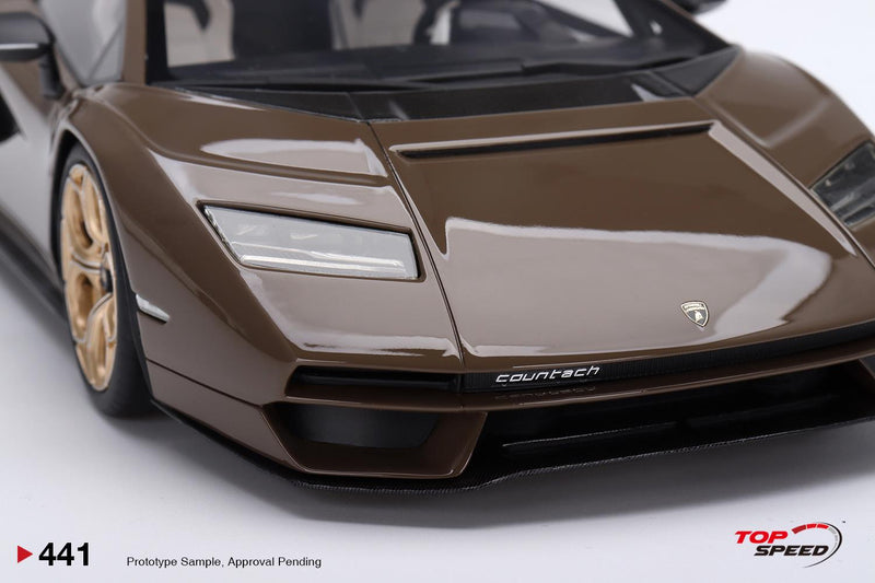Lamborghini Countach LPI 800-4 Dark Bronze 1:18 Scale TSM TS0441