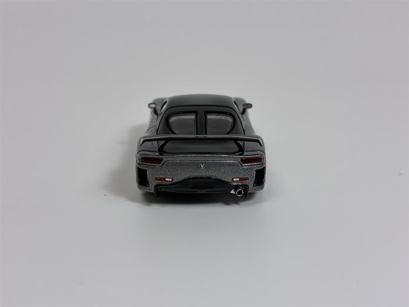 Mazda RX-7 VeilSide Fortune7 Grey RHD 1:64 Scale Mini GT MGT01057R