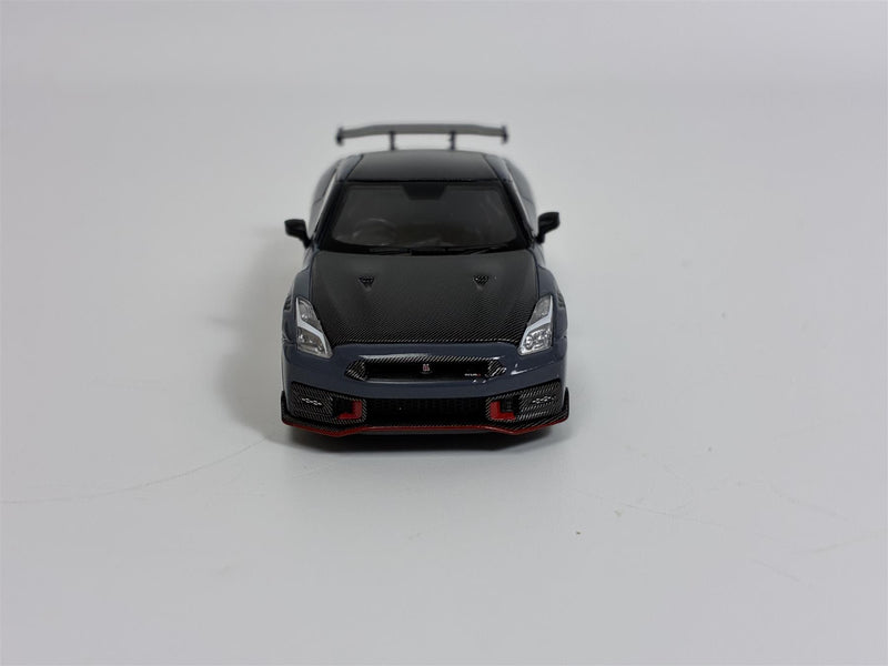 Nissan GT-R Nismo R35 2024 Stealth Grey RHD 1:64 Scale Mini GT MGT00868R
