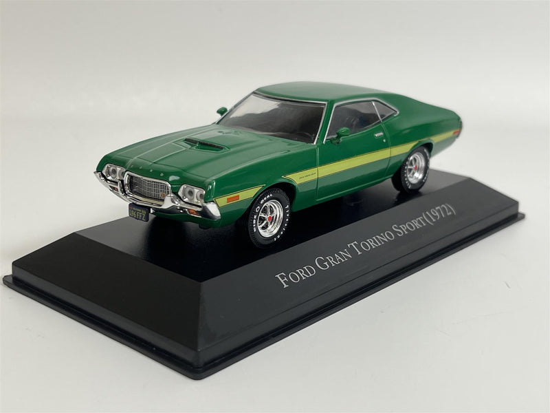 Ford Gran Torino Sport 1972 Green 1:43 American Car Collection MAG PP09