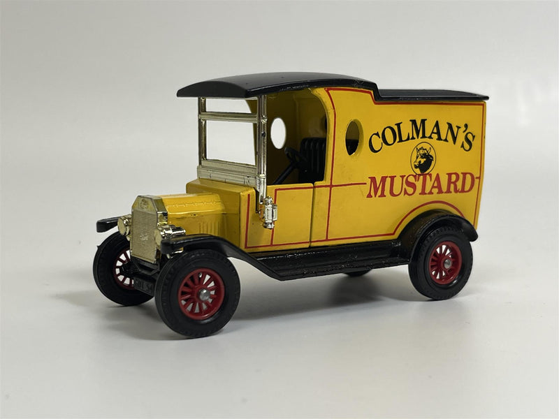 1912 Ford Model T Colmans Mustard Matchbox Y12 S1