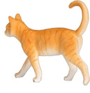 Cat Ginger Pet Toy Figure 7 cm Length Approx Tabby Mojo Fun 387283
