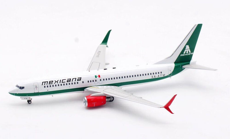 Mexicana Boeing 737-800 XA-ATM With Stand 1:200 Scale Inflight200 IF738MX0324