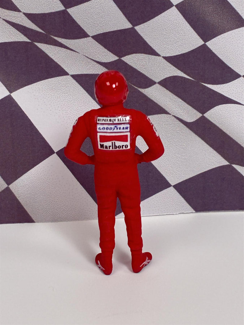 Niki Lauda Ferrari 1:43 Scale Racing Figure Cartrix CT02